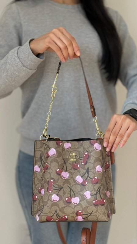 COACH — refined tote