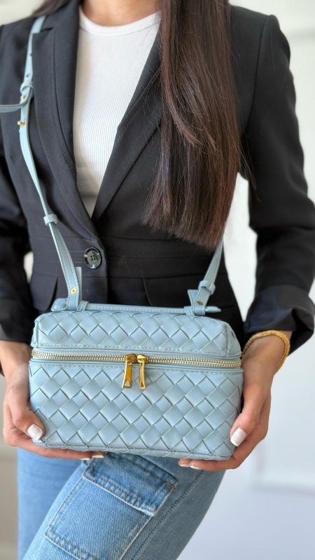 MAISON — tailored flap handbag