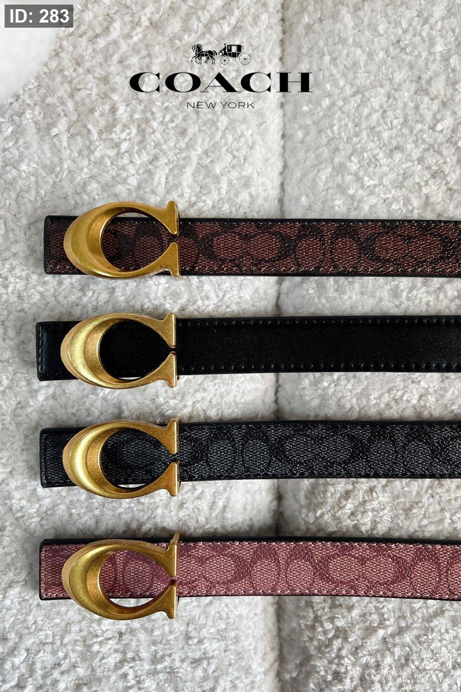 COACH — narrow waist belt