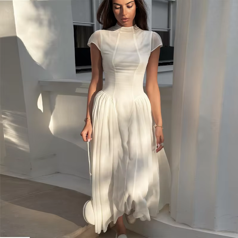 שמלת מקסי דגם זואי · ORA STYLE — איכות נבחרת · משלוח לכל הארץ